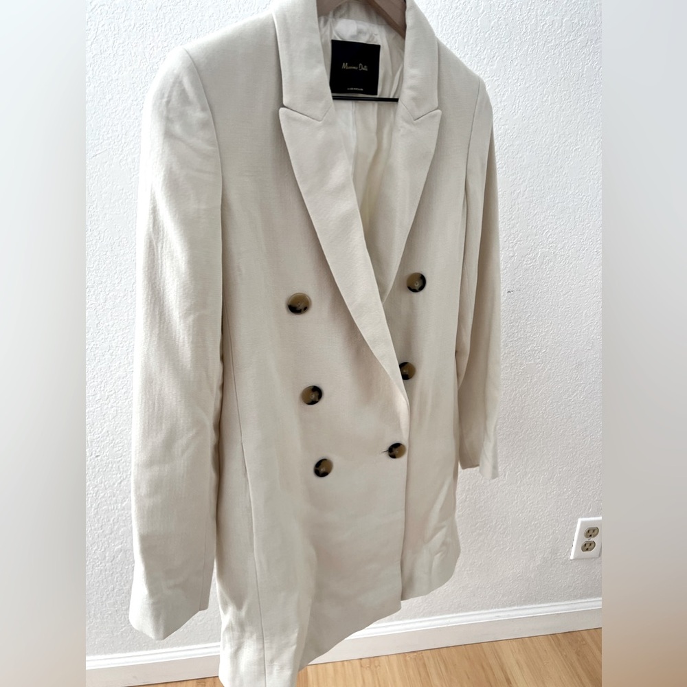 Massimo Dutti Double breasted blazer